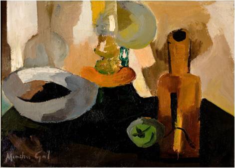 Bodegon con cuatro objetos. 1954. Menchu Gal