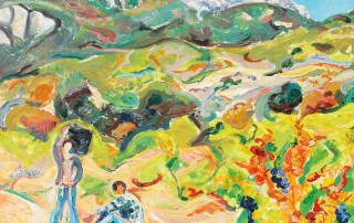 Pintura de Menchu Gal, pintora española del siglo XX