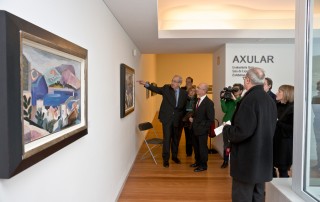 Exposición "Menchu Gal, un espíritu libre" celebrada en Bilbao Febrero 2013